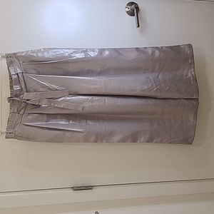 Zara silver culottes